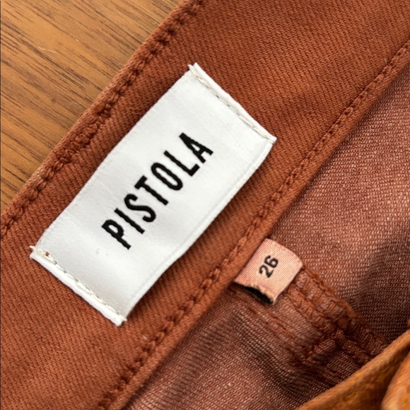 PISTOLA COATED HIGH RISE CROP BOOT JEANS - Picture 8 of 8